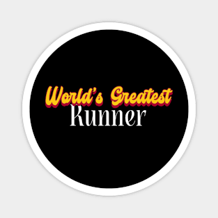 World's Greatest Runner! Magnet